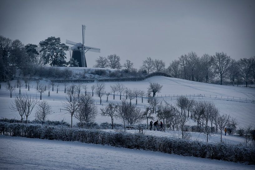 Schneepark Stadt von Bas Quaedvlieg