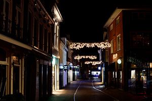 Eine Einkaufsstraße in Harderwijk