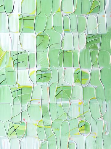 TW Living - Abstract Meadow green