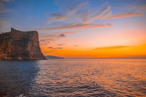 Zonsopgang aan de Spaanse kust