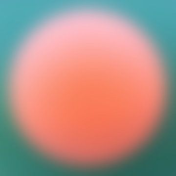 TW Living - Abstract art HANNA Retro jaren 70 GREEN by TW living