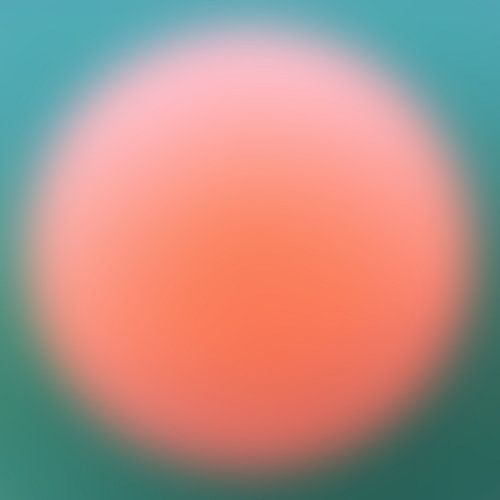 Abstract art HANNA Retro jaren 70 GREEN