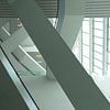 De trappen van het Forumgebouw in Groningen van Truus Nijland