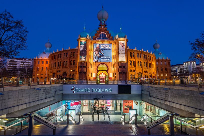 Arène Campo Pequeno, Lisbonne, Portugal par Bert Beckers