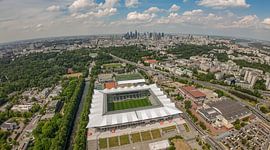 Stade du Legia Varsovie vu du ciel sur Jarno Groote
