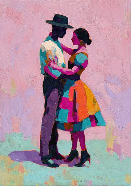 Dance Couple by Wonderful Art