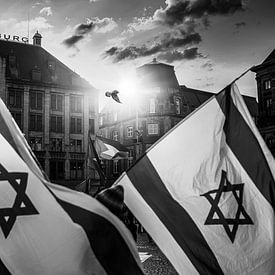 Israelische & Palestijnse vlaggen van Jordi Sloots