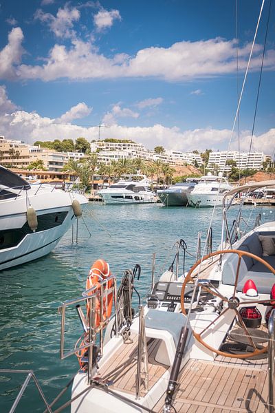 Haven van Puerto Portals, Mallorca. van Paul Kaandorp