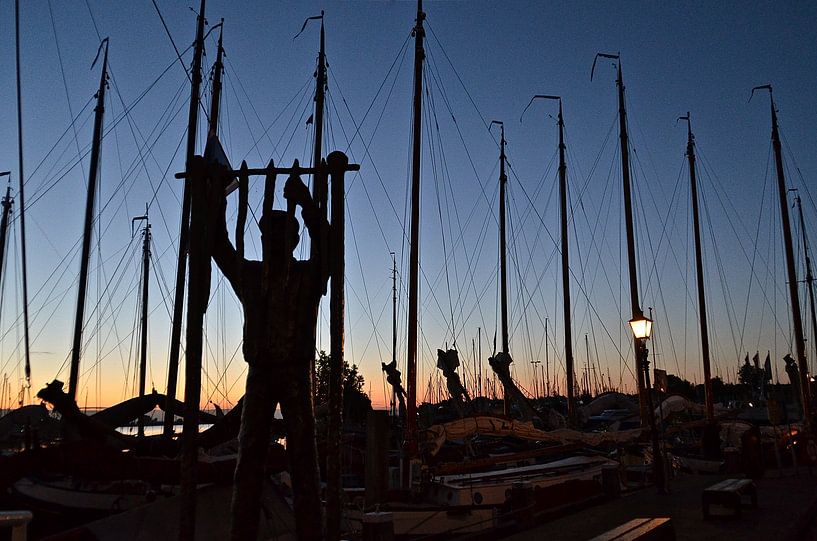 Lever de soleil à Monnickendam par Willem Holle WHOriginal Fotografie