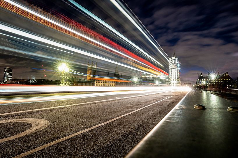 Westminster by Night van Jessica de Vries