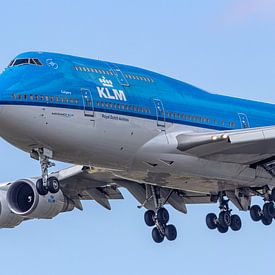 KLM Boeing 747-400M Passagier- und Frachtflugzeug. von Jaap van den Berg