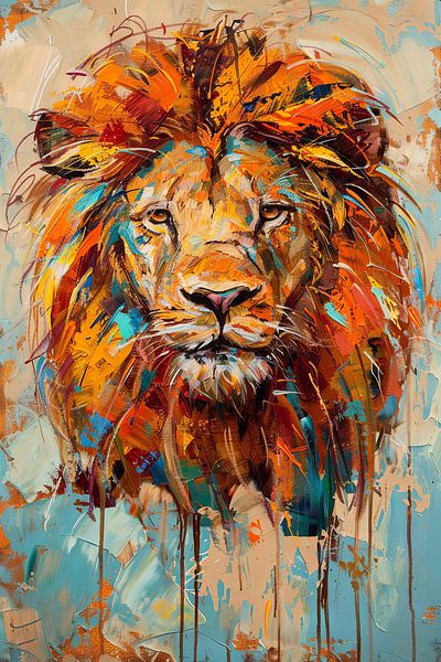 Leeuw van Poster Art Shop