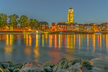 Skyline Deventer Lebuinus kerk von Han Kedde