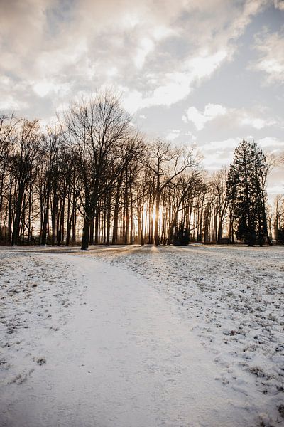sunrise in winter by Chantal Osnabrugge
