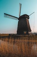 Sunset of a mill