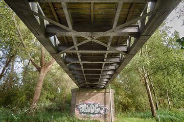 Halbsohlen Eisenbahnbrücke Drunen von Mark Bolijn