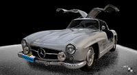 1955 Mercedes-Benz 300 SL 'Sportabteilung' Gullwing (W198) by aRi F. Huber thumbnail