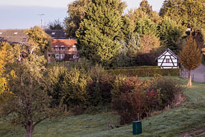Bauernhäuser mit Fachwerk in Camerig