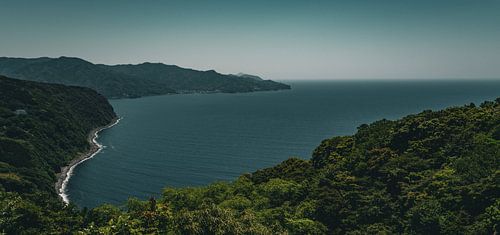 Endless ocean: coastal panorama of the Izu Peninsula
