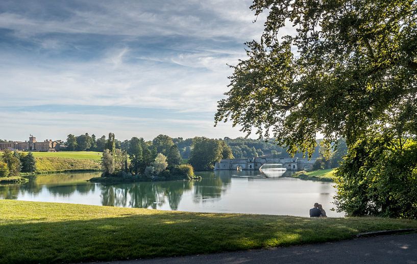 Garten von Blenheim Palace, England von Monique Caes