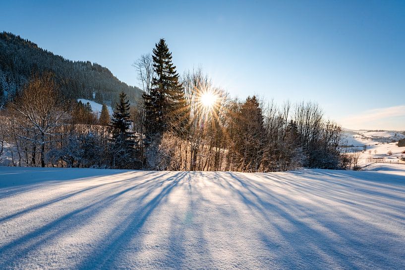Winter magic in the Allgäu by Leo Schindzielorz