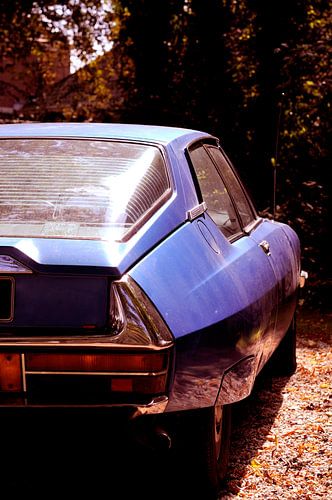 Citroën SM klassischer französischer Sportwagen Rückansicht von Sjoerd van der Wal Fotografie