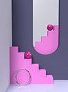 Up and down 3d Abstract design stairs by shoott photography thumbnail