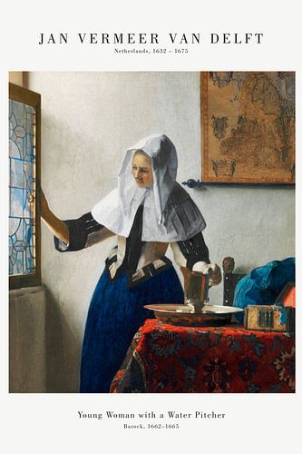 Jan Vermeer - Young Woman with a Water Pitcher