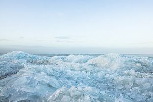 Kruiend ijs op Urk von Johan Kalthof