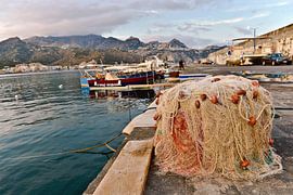 Daydreaming at the harbour in Giardini Naxos, Sicily 