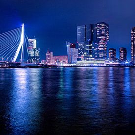 Rotterdam, Erasmusbrug - panorama van Edwin Kooren