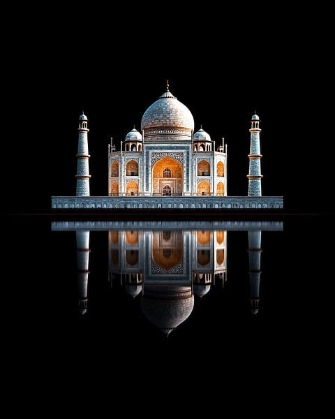 Magie in de lucht van fernlichtsicht