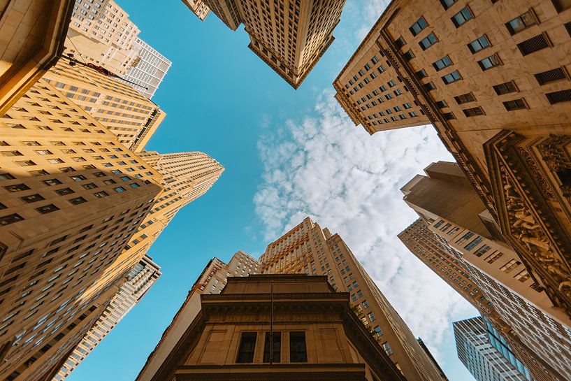 Skyscrapers New York City van Maikel Claassen Fotografie