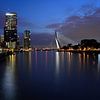Rotterdam am Abend von Gerard de Zwaan