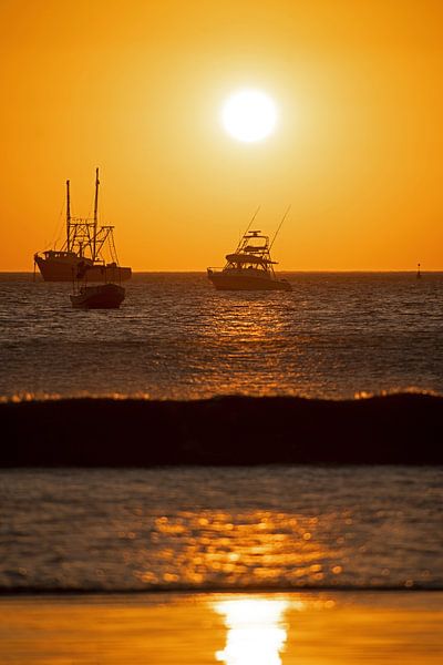 Sunset at San Juan del Sur by Stefan Havadi-Nagy