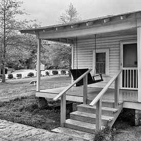 Geburtshaus von Elvis Presley in Tupelo, Mississippi, USA von Patricia Hofmeester