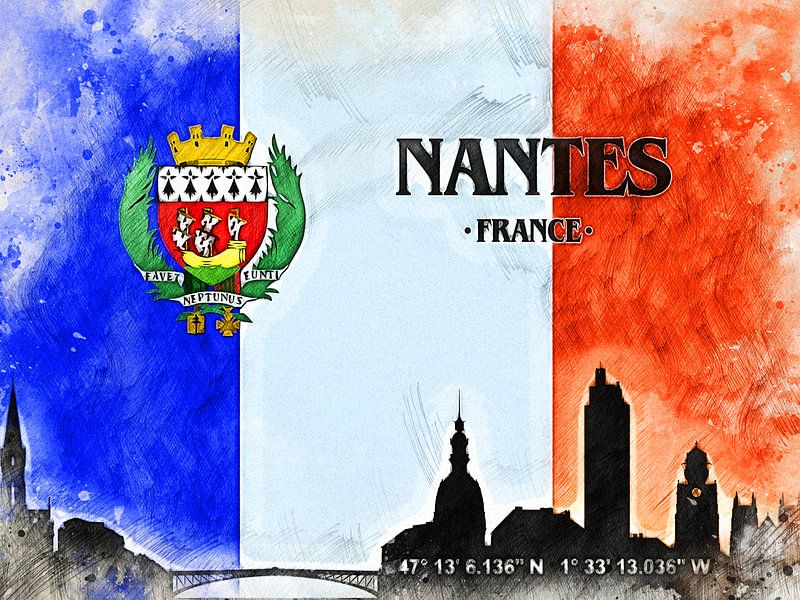 Nantes von Printed Artings