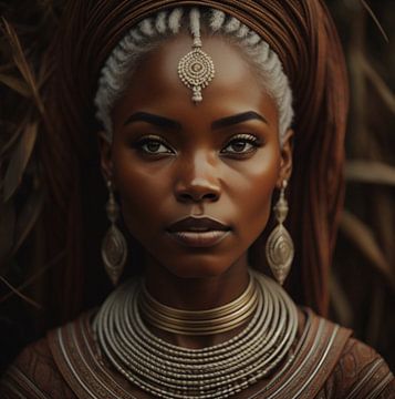 Afrikanische Schönheit von Gert-Jan Siesling