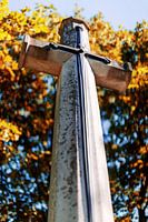 Cross at drowning cemetery Vredenhof