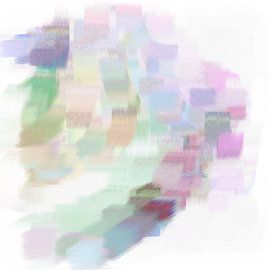 Abstrakte Pinselstriche I