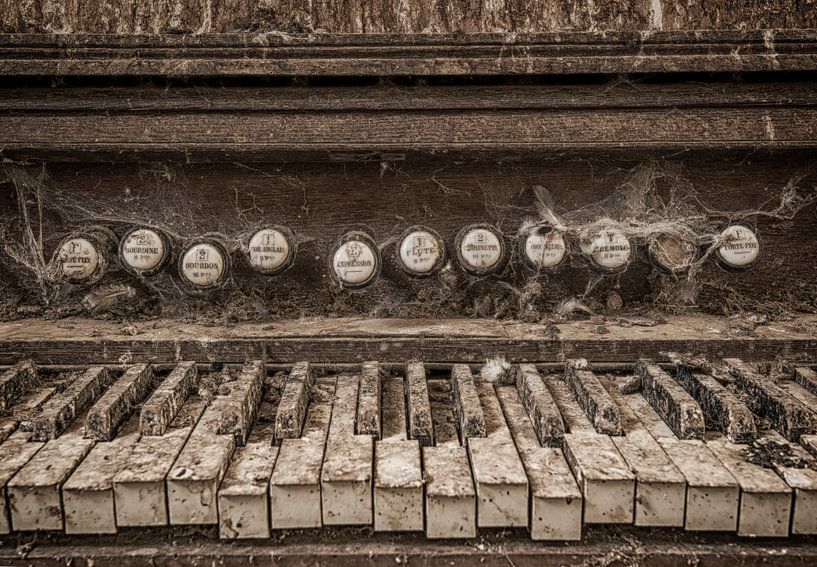 Nostalgisch orgel van Marcel van Balken