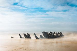 scheepswrak texel van Karen Velleman