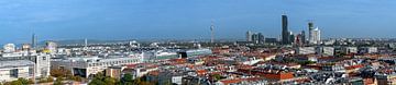 Vue sur le nord de Vienne sur Leopold Brix