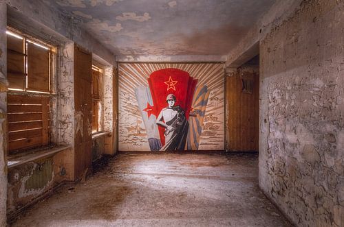 Mural abandonné.