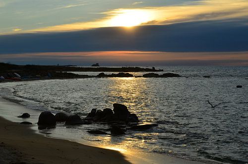 Landrellec, Sunset in Brittany