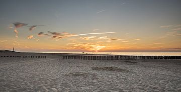 Breskens an der Küste von Zeeland von Jan Heijmans