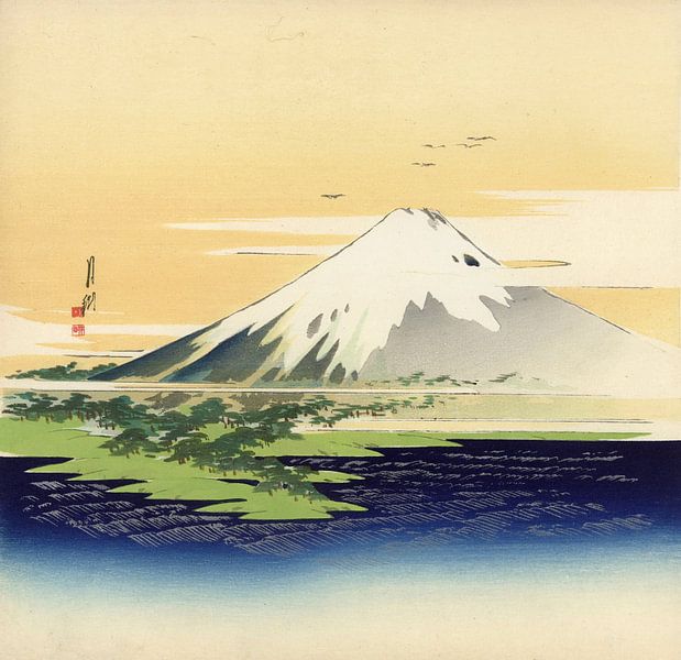 Fuji, Ogata Gekkô von 1000 Schilderijen