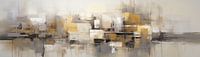 Urban Golden Mirror | Abstrakte Kunst