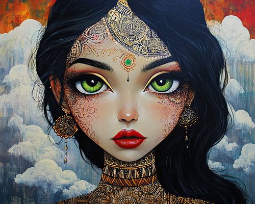 Big Eyes | Fille aux grands yeux