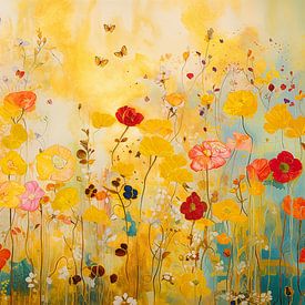 Stilleben mit Blumen von Caroline Guerain